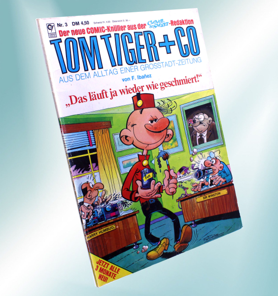 TOM TIGER + CO Nr. 3 (1984) – Comic-Kult von F. Ibáñez | hoppla-stuff.de